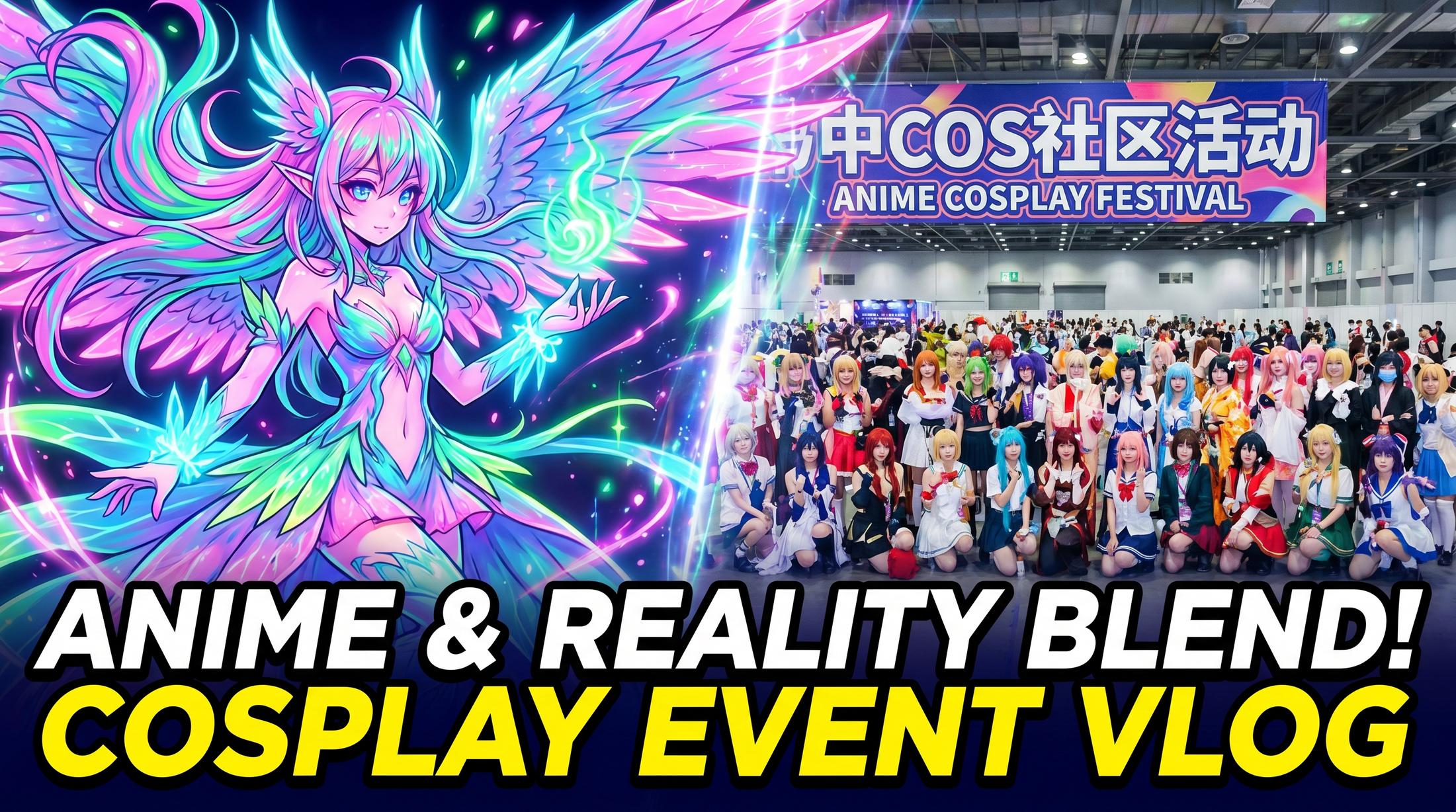 大学情侣二次元：漫展Cosplay活动合影